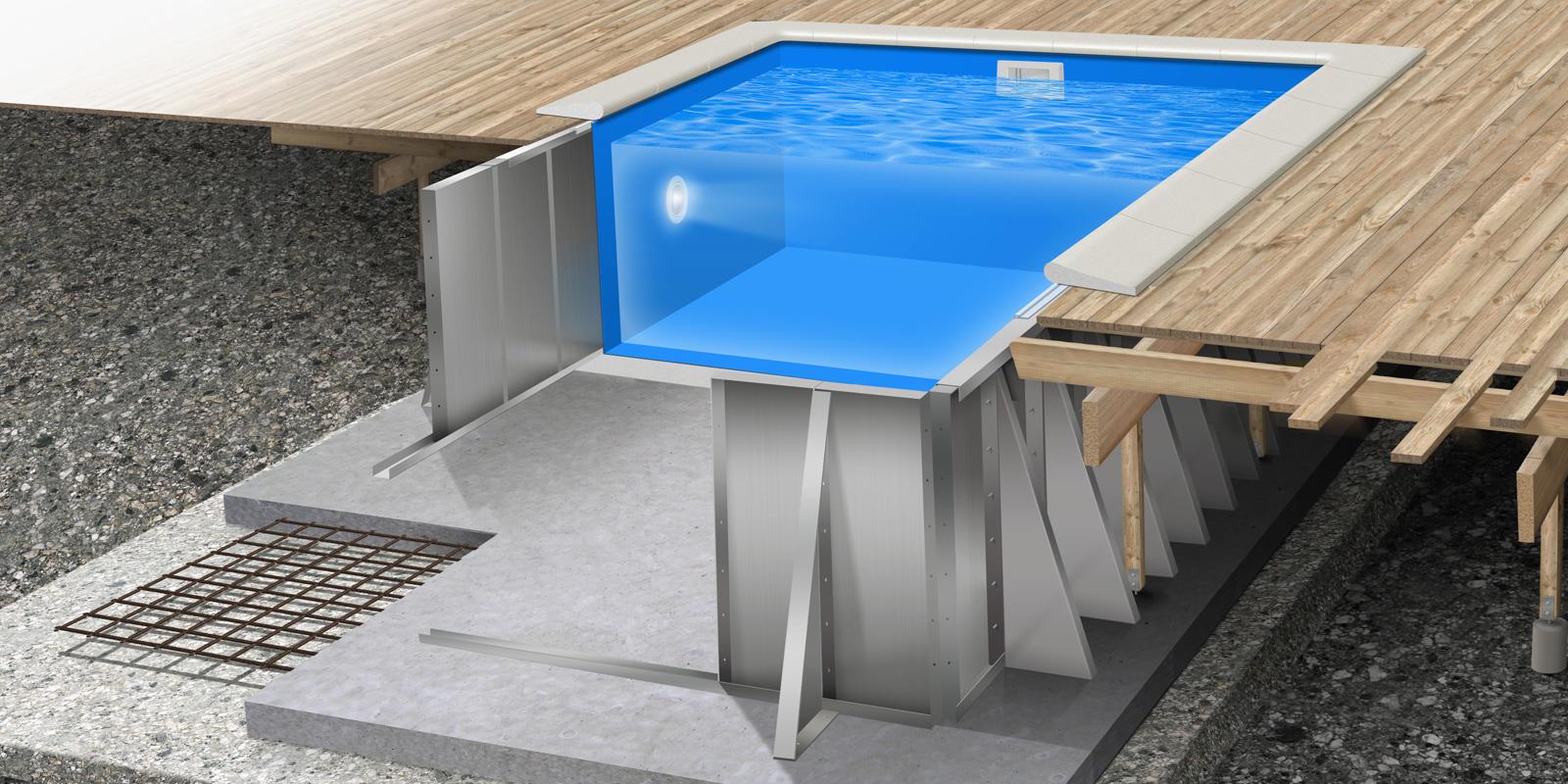 Läs mer om olika poolstommar för poolen