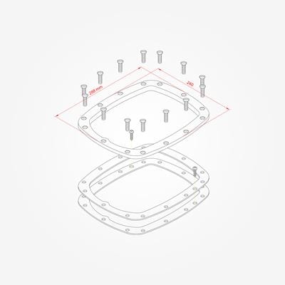  Packningssats Jet Swim Plast