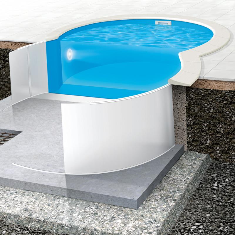 Åttaformad poolstomme