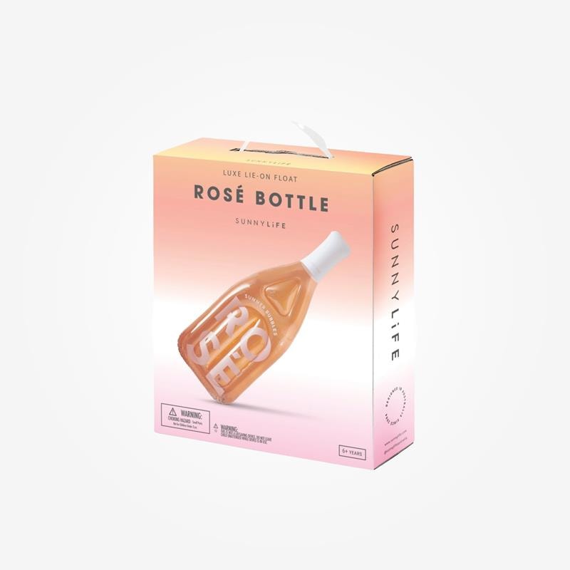 Uppblåsbar roseflaska