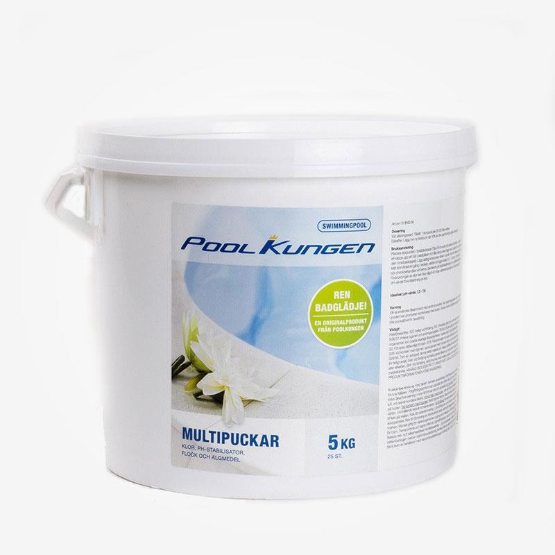 Multipuckar 5 kg till pool
