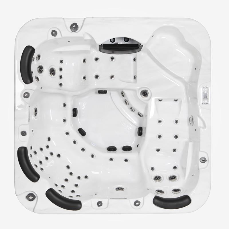 Svenska Bad Vancouver Spabad vit insida