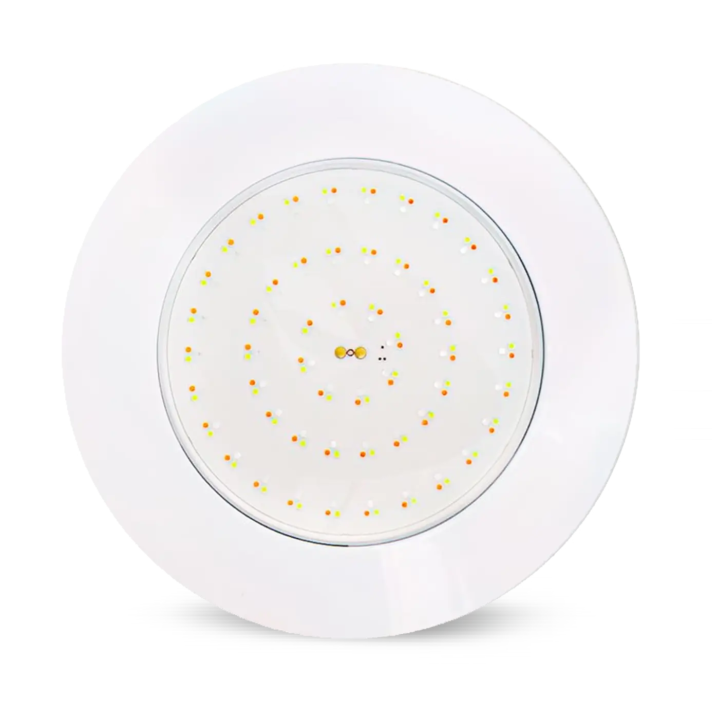 Frilagd bild på poolbelysning i plast