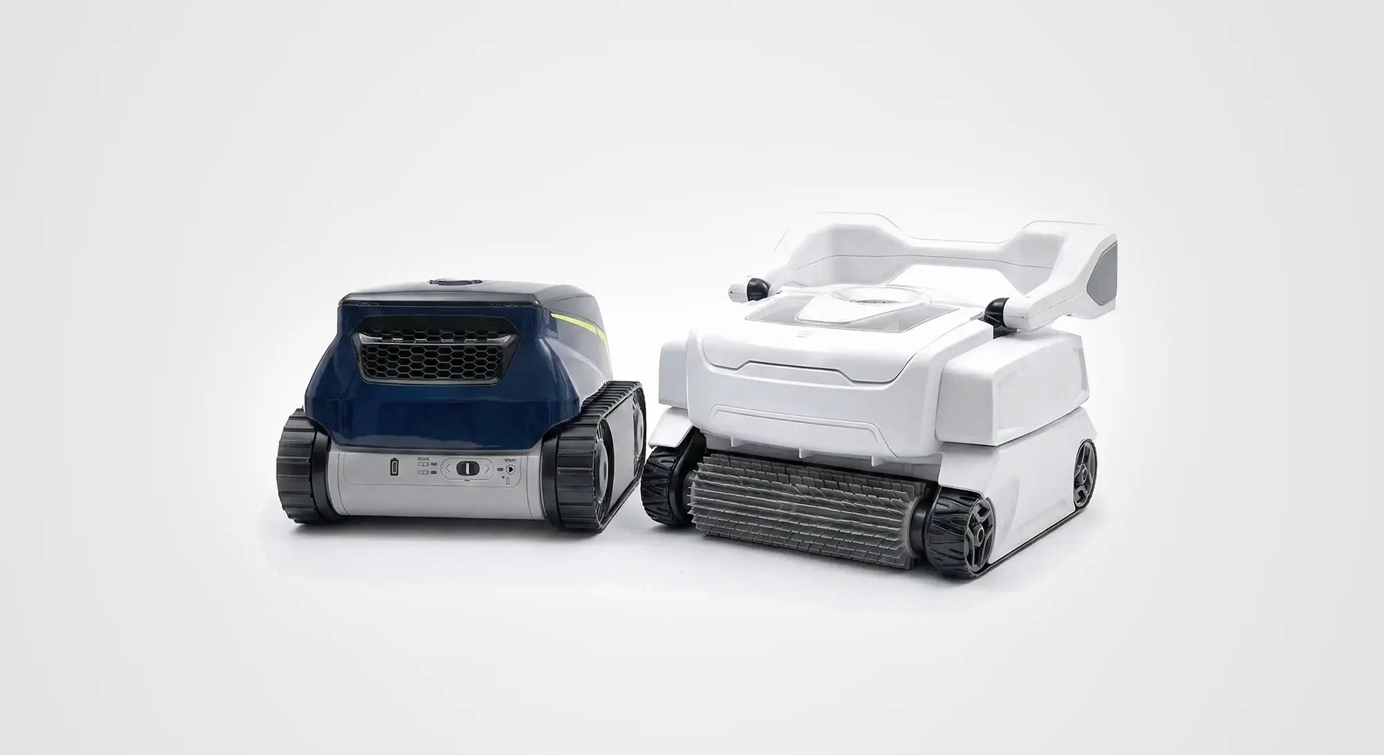 Frilagd bild på poolrobotar från PoolKungen