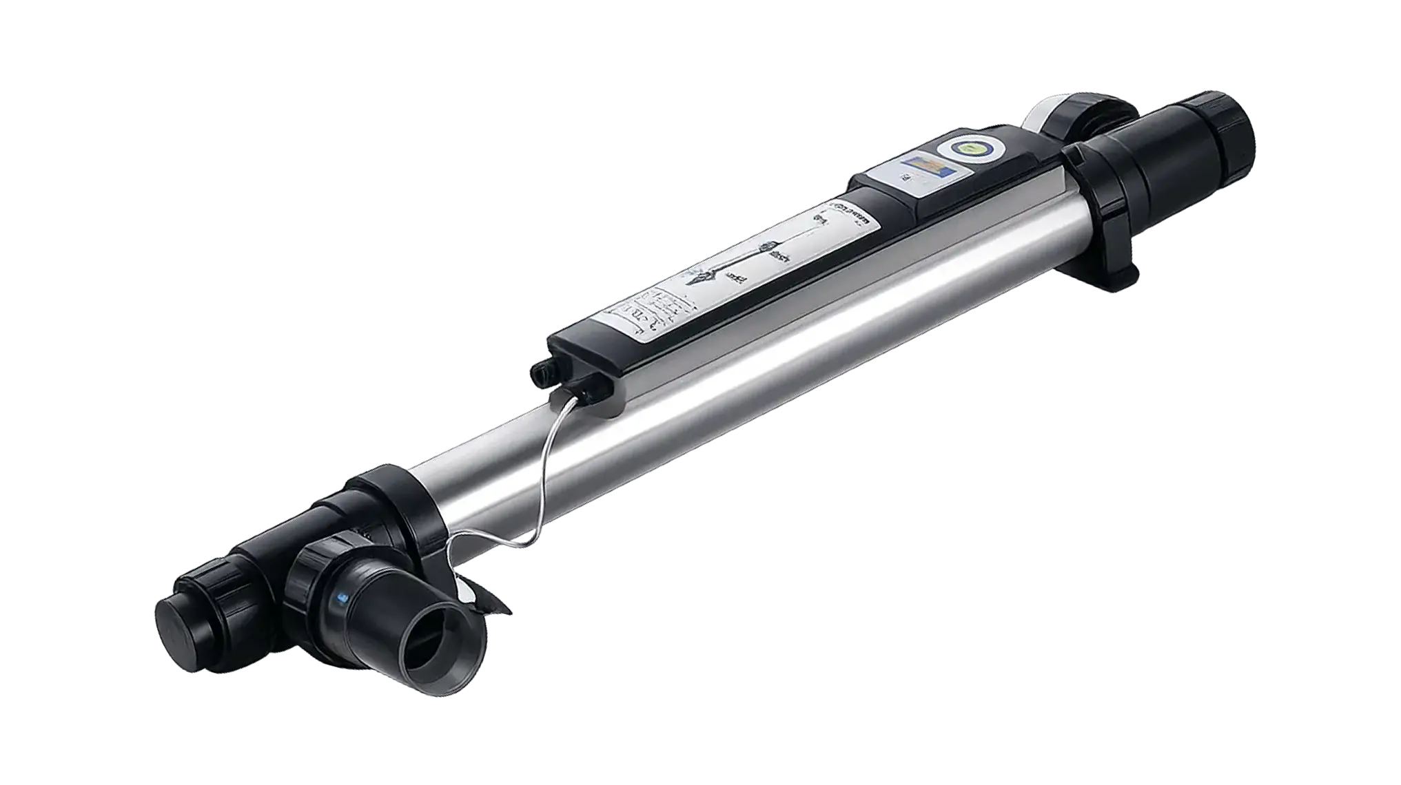 En frilagd bild på en UV-C rening som ger din pool rent och fint badvatten